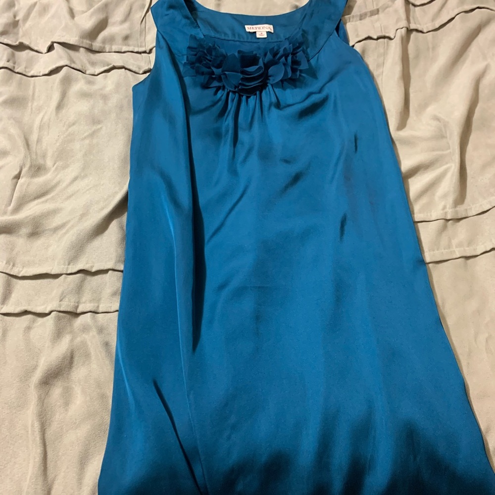 Merona silk-like dress